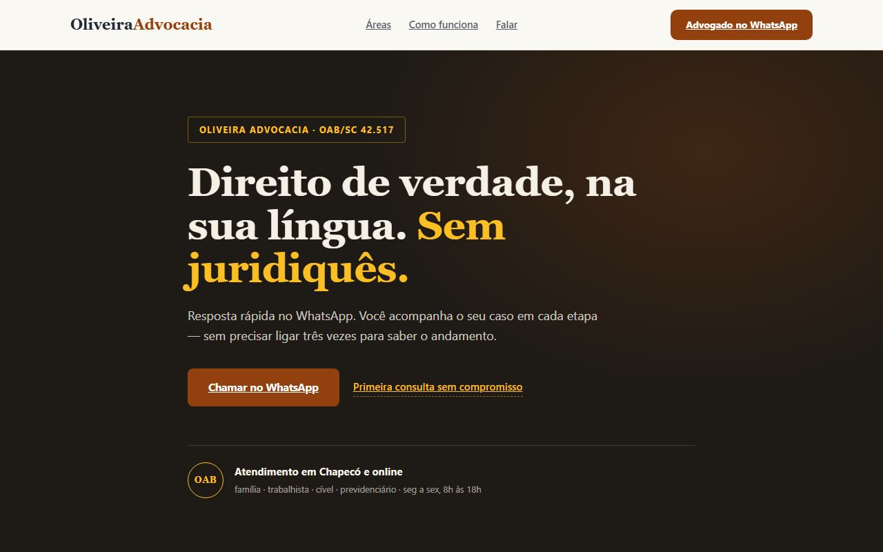 Oliveira Advocacia